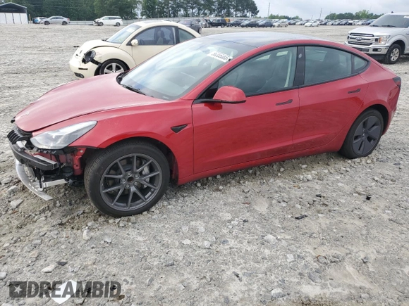 2023 Tesla Model 3 с VIN 5YJ3E1EA3PF406937, выставлен на аукционе Copart как лот 56355805 с пробегом 24 661 миль миль и Списание • Salvage title. История ставок и продаж доступна на DreamBid. Изображение 1.