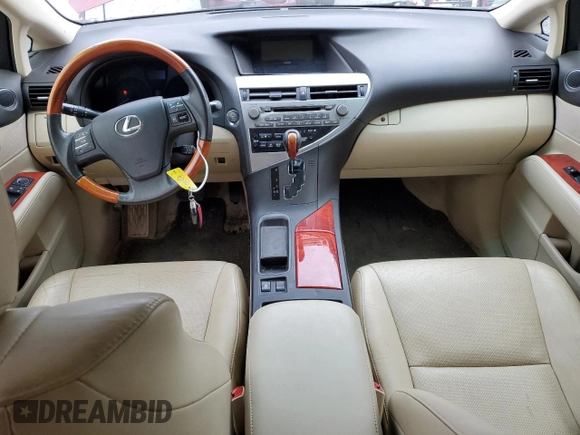 2011 Lexus RX 350 with VIN 2T2ZK1BA3BC047797, listed as a Copart auction lot 48055275 with 0 mi miles and Salvage Title. Bid and sale history available at carsss.com. Image 8.