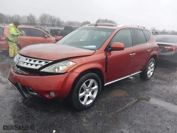 2006 Nissan Murano SL with VIN JN8AZ08W56W532907, listed as a IAAI auction lot 41441102 with 155,320 mi miles. Bid and sale history available at carsss.com. Image 17.