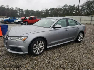 2017 Audi A6 Premium Plus with VIN WAUG8AFC7HN015153, listed as a Copart auction lot 48347835 with NaN miles and Salvage Title. Bid and sale history available at carsss.com. Image 1.
