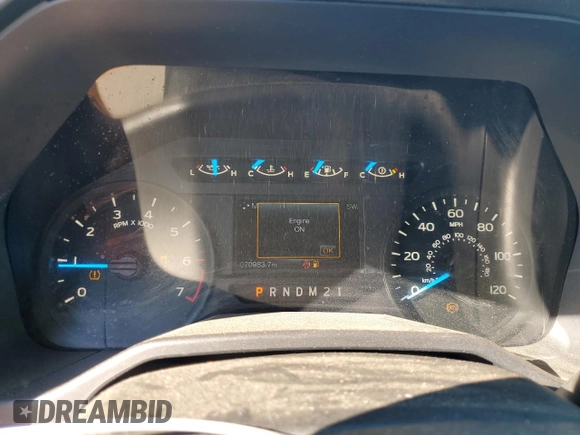 2015 Ford F-150 XL with VIN 1FTMF1CP9FFA40307, listed as a Copart auction lot 80064004 with 70,983 mi miles and Salvage title. Bid and sale history available at DreamBid. Image 9.