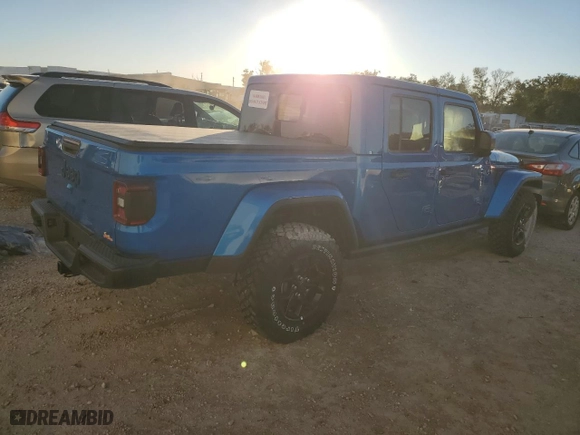 2024 Jeep Gladiator Sport with VIN 1C6HJTAG4RL130007, listed as a Copart auction lot 84411334 with 0 mi miles and Salvage Title. Bid and sale history available at carsss.com. Image 3.