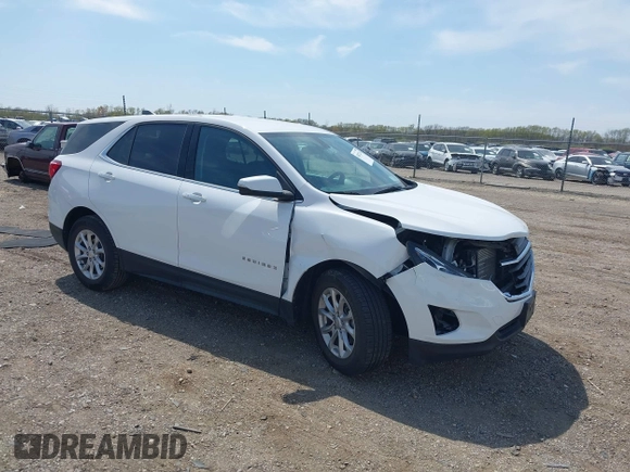 2019 Chevrolet Equinox LT with VIN 3GNAXKEV5KL268412, listed as a IAAI auction lot 42022214 with 81,513 mi miles and . Bid and sale history available at DreamBid. Image 1.
