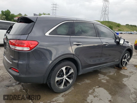 2018 Kia Sorento EX with VIN 5XYPHDA53JG423613, listed as a Copart auction lot 60920185 with 65,122 mi miles and Salvage title. Bid and sale history available at DreamBid. Image 3.
