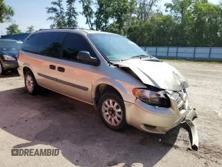 2005 Dodge Caravan SE z VIN 1D4GP24R85B230558, wystawiony jako Copart lot #57477755 z przebiegiem 210 287 mil mil oraz Szkody całkowita. Historia ofert i sprzedaży dostępna na DreamBid. Obrazek 4.