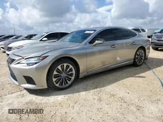 2022 Lexus LS with VIN JTHD51FF5N5017406, listed as a Copart auction lot 73726244 with 6,218 mi miles and Salvage Title. Bid and sale history available at carsss.com. Image 1.