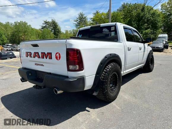 2016 Ram 1500 Rebel z VIN 1C6RR7YT9GS260844, wystawiony jako Copart lot #57285075 z przebiegiem 134 704 mil mil oraz Tytuł czysty. Historia ofert i sprzedaży dostępna na DreamBid. Obrazek 3.