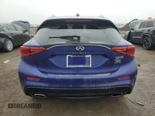 2019 Infiniti QX30 Luxe with VIN SJKCH5CP6KA010845, listed as a Copart auction lot 86370424 with 43,741 mi miles and Salvage title. Bid and sale history available at DreamBid. Image 6.