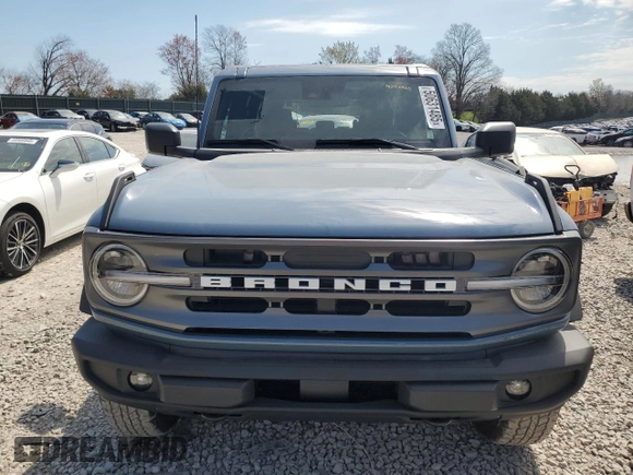 2024 Ford Bronco Big Bend with VIN 1FMDE7BH4RLB04707, listed as a Copart auction lot 50631485 with 3,626 mi miles and Salvage Title. Bid and sale history available at DreamBid. Image 5.