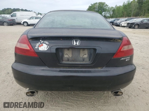 2005 Honda Accord Cpe LX V6 SE with VIN 1HGCM82425A018941, listed as a Copart auction lot 53963025 with 147,565 mi miles and Clean Title. Bid and sale history available at carsss.com. Image 6.