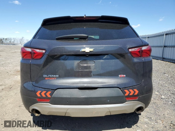 2021 Chevrolet Blazer LT with VIN 3GNKBDRS8MS511198, listed as a Copart auction lot 50725005 with 107,431 mi miles and Salvage title. Bid and sale history available at DreamBid. Image 6.