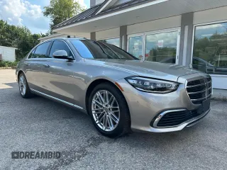 2021 Mercedes-Benz S 580 with VIN W1K6G7GB5MA038965, listed as a Copart auction lot 65275685 with 90,060 mi miles and Clean title. Bid and sale history available at DreamBid. Image 1.