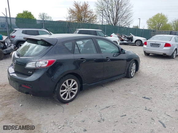 2010 Mazda Mazda3 s Sport with VIN JM1BL1H61A1206440, listed as a IAAI auction lot 42045853 with 1 mi miles. Bid and sale history available at carsss.com. Image 4.