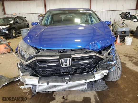 2021 Honda CR-V EX with VIN 7FARW2H53ME027349, listed as a Copart auction lot 50154315 with 23,454 mi miles and Salvage Title. Bid and sale history available at carsss.com. Image 5.
