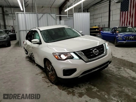2017 Nissan Pathfinder S z VIN 5N1DR2MM0HC622863, wystawiony jako Copart lot #52114595 z przebiegiem 122 017 mil mil oraz Szkoda całkowita • Salvage title. Historia ofert i sprzedaży dostępna na DreamBid. Obrazek 12.