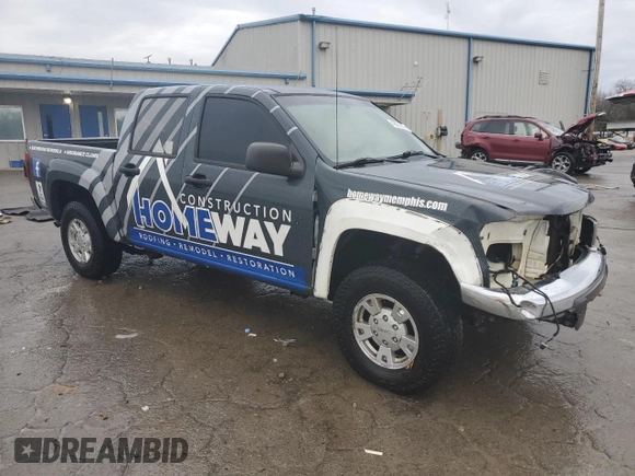 2006 GMC Canyon SLE1 with VIN 1GTDT136168159263, listed as a Copart auction lot 42035345 with 181,877 mi miles and Salvage Title. Bid and sale history available at carsss.com. Image 4.