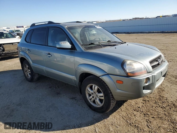 2007 Hyundai Tucson GL with VIN KM8JM72D27U549084, listed as a Copart auction lot 47891985 with 273,927 mi miles and Salvage Title. Bid and sale history available at carsss.com. Image 4.
