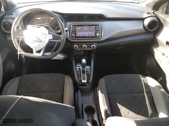 2020 Nissan Kicks S with VIN 3N1CP5BV2LL543066, listed as a Copart auction lot 48821845 with 55,244 mi miles and Salvage Title. Bid and sale history available at carsss.com. Image 8.