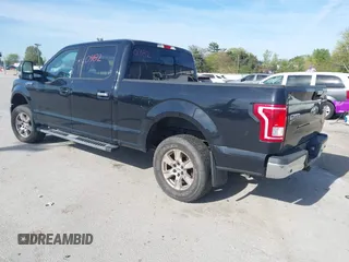 2017 Ford F-150 XL with VIN 1FTFW1EF9HFC67545, listed as a IAAI auction lot 41950482 with 120,222 mi miles and . Bid and sale history available at DreamBid. Image 3.