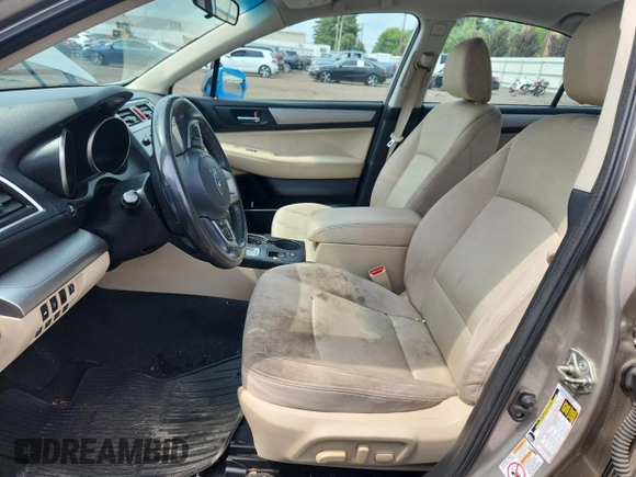 2016 Subaru Legacy Premium с VIN 4S3BNAF61G3054167, выставлен на аукционе Copart как лот 63318185 с пробегом Не указан миль и Списание • Salvage title. История ставок и продаж доступна на DreamBid. Изображение 7.