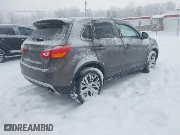 2016 Mitsubishi Outlander Sport 2.4 ES with VIN JA4AR3AWXGZ041850, listed as a IAAI auction lot 41629967 with 90,652 mi miles. Bid and sale history available at carsss.com. Image 4.