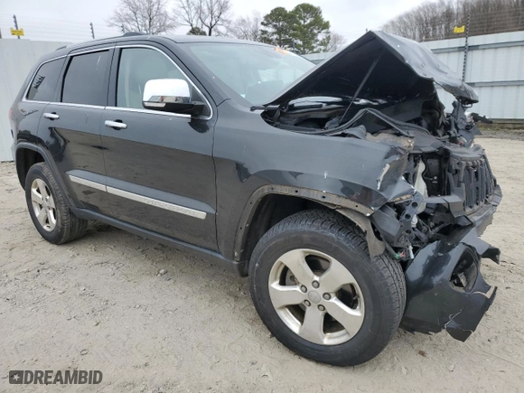 2013 Jeep Grand Cherokee Limited with VIN 1C4RJFBG5DC648942, listed as a Copart auction lot 48973525 with 0 mi miles and Clean Title. Bid and sale history available at carsss.com. Image 4.