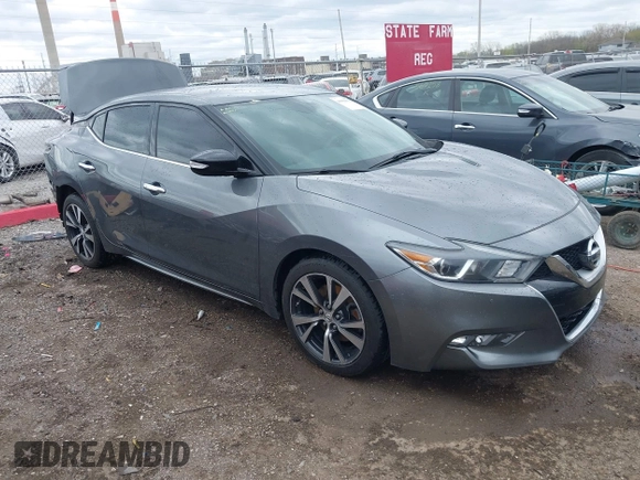 2017 Nissan Maxima SV with VIN 1N4AA6AP4HC405794, listed as a IAAI auction lot 41994632 with 143,153 mi miles and . Bid and sale history available at DreamBid. Image 1.