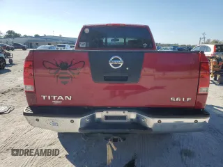 2006 Nissan Titan SE with VIN 1N6BA06A56N537591, listed as a Copart auction lot 42936655 with 135,907 mi miles and Salvage Title. Bid and sale history available at DreamBid. Image 6.