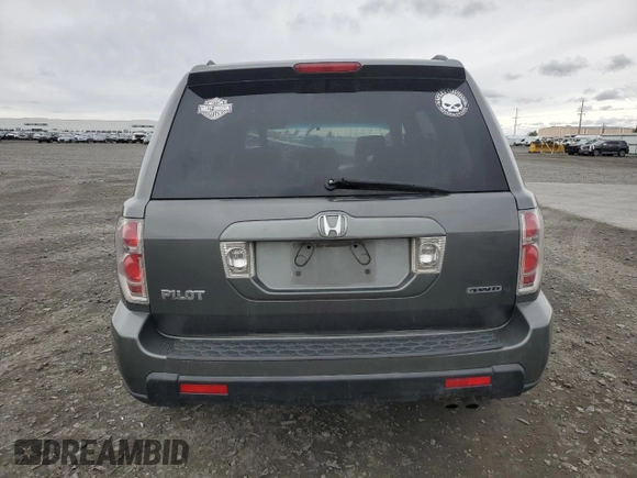 2007 Honda Pilot EX with VIN 2HKYF18437H528420, listed as a Copart auction lot 50230285 with Not Provided miles and Salvage Title. Bid and sale history available at DreamBid. Image 6.