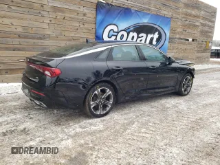 2021 Kia K5 EX with VIN 5XXG34J28MG009630, listed as a Copart auction lot 45202855 with 64,587 mi miles and Clean Title. Bid and sale history available at carsss.com. Image 3.
