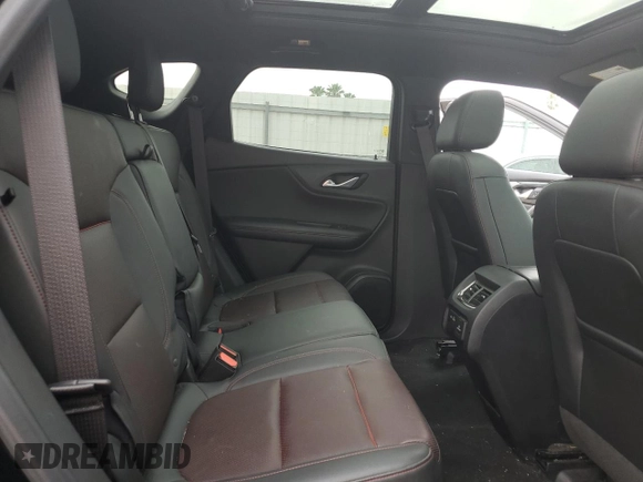 2020 Chevrolet Blazer RS with VIN 3GNKBERS2LS710607, listed as a Copart auction lot 51302345 with 42,587 mi miles and Salvage title. Bid and sale history available at DreamBid. Image 12.