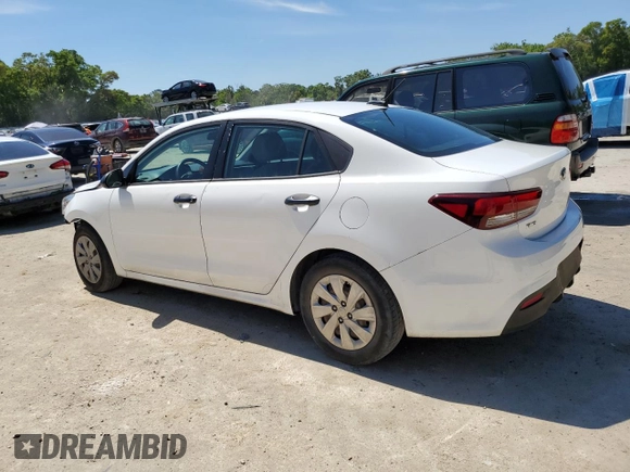 2018 Kia Rio LX with VIN 3KPA24AB3JE048087, listed as a Copart auction lot 50794595 with 75,807 mi miles and Salvage Title. Bid and sale history available at carsss.com. Image 2.