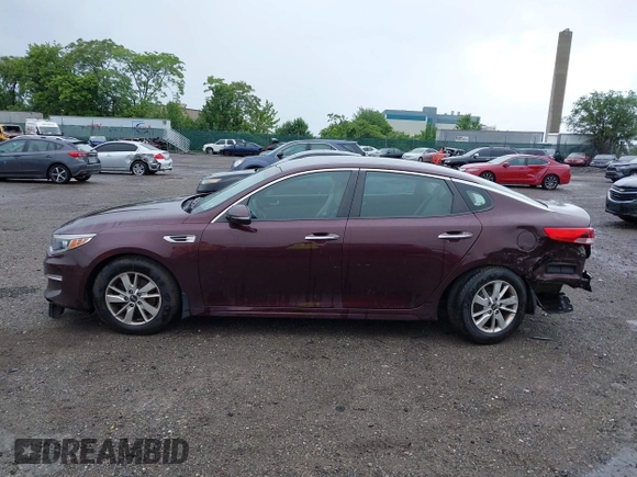 2016 Kia Optima LX with VIN 5XXGT4L31GG053429, listed as a IAAI auction lot 42464513 with 122,397 mi miles and . Bid and sale history available at DreamBid. Image 15.