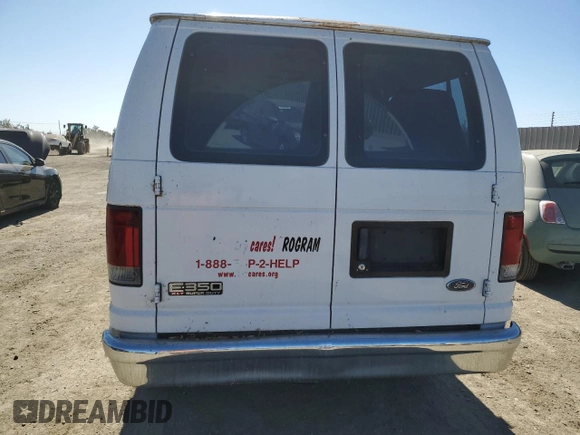 2005 Ford Econoline Passenger XL with VIN 1FBNE31L95HB31135, listed as a Copart auction lot 76639724 with 104,105 mi miles and Clean Title. Bid and sale history available at carsss.com. Image 6.
