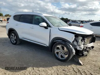 2021 Hyundai Santa Fe Essential with VIN 5NMS24AJ2MH340872, listed as a Copart auction lot 88337055 with 31,658 mi miles and Non Repairable. Bid and sale history available at carsss.com. Image 4.