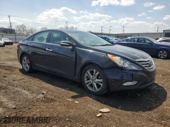 2013 Hyundai Sonata Limited z VIN 5NPEC4AC7DH504924, wystawiony jako Copart lot #54246895 z przebiegiem 168 569 mil mil oraz Szkoda całkowita • Salvage title. Historia ofert i sprzedaży dostępna na DreamBid. Obrazek 4.