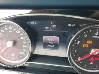 2019 Mercedes-Benz E-Class E 450 with VIN WDD1J6JB1KF117984, listed as a Copart auction lot 66508504 with 21,568 mi miles and Salvage Title. Bid and sale history available at carsss.com. Image 9.