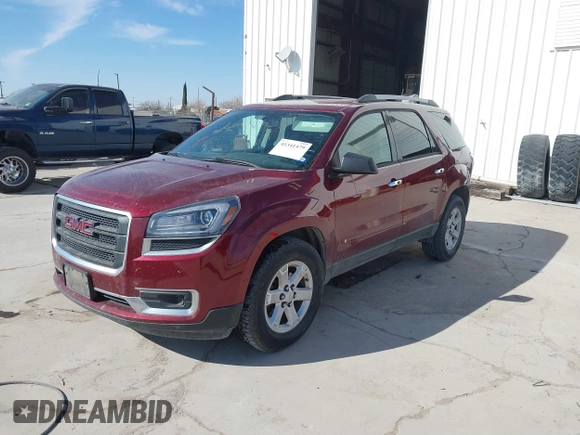 2016 GMC Acadia SLE with VIN 1GKKVPKD5GJ202523, listed as a IAAI auction lot 41341479 with 178,575 mi miles and . Bid and sale history available at DreamBid. Image 2.