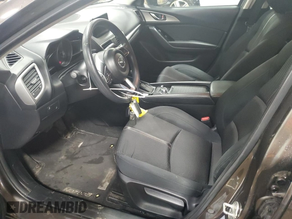 2017 Mazda 3 Sport with VIN 3MZBN1U7XHM156656, listed as a Copart auction lot 52625135 with 121,233 mi miles and Salvage Title. Bid and sale history available at DreamBid. Image 7.