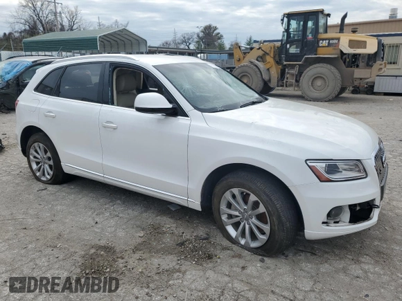 2015 Audi Q5 Premium with VIN WA1CFAFP3FA142894, listed as a Copart auction lot 81086684 with 125,502 mi miles and Salvage Title. Bid and sale history available at carsss.com. Image 4.