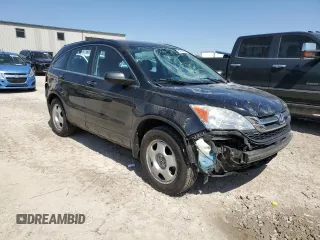 2011 Honda CR-V LX with VIN 5J6RE4H35BL086142, listed as a Copart auction lot 52158195 with 142,986 mi miles and Salvage Title. Bid and sale history available at carsss.com. Image 4.