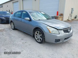 2007 Nissan Maxima 3.5 SE with VIN 1N4BA41E67C849457, listed as a IAAI auction lot 41999675 with 158,335 mi miles. Bid and sale history available at carsss.com. Image 1.