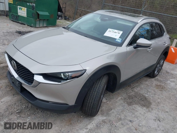 2024 Mazda CX-30 S Premium with VIN 3MVDMBDM1RM647840, listed as a IAAI auction lot 41724670 with 14,796 mi miles and . Bid and sale history available at DreamBid. Image 17.