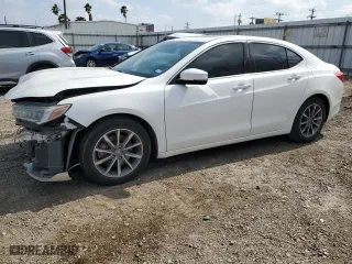 2020 Acura TLX w/Technology Pkg with VIN 19UUB1F57LA013087, listed as a Copart auction lot 44241445 with 90,056 mi miles and Salvage Title. Bid and sale history available at carsss.com. Image 1.
