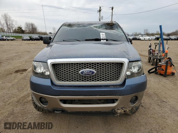 2005 Ford F-150 XLT with VIN 1FTPW145X5KB81905, listed as a Copart auction lot 54129525 with 190,622 mi miles and Non repairable. Bid and sale history available at DreamBid. Image 5.