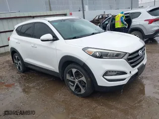 2016 Hyundai Tucson Limited with VIN KM8J33A29GU254057, listed as a IAAI auction lot 41473552 with 159,317 mi miles. Bid and sale history available at carsss.com. Image 1.