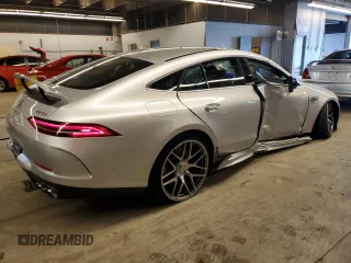 2020 Mercedes-Benz AMG GT 53 с VIN WDD7X6BB1LA013551, выставлен на аукционе Copart как лот 59000563 с пробегом 31 696 миль миль и . История ставок и продаж доступна на DreamBid. Изображение 3.