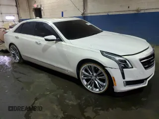 2017 Cadillac CT6 Luxury AWD with VIN 1G6KD5RS7HU145073, listed as a Copart auction lot 51009295 with 74,487 mi miles and Salvage title. Bid and sale history available at DreamBid. Image 4.