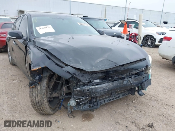 2018 Infiniti Q50 3.0t LUXE with VIN JN1EV7AP1JM351153, listed as a IAAI auction lot 41589119 with 103,915 mi miles. Bid and sale history available at carsss.com. Image 6.