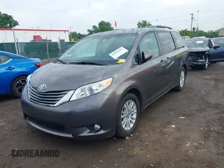 2014 Toyota Sienna XLE with VIN 5TDYK3DC0ES496716, listed as a IAAI auction lot 42494549 with 158,645 mi miles and . Bid and sale history available at DreamBid. Image 12.